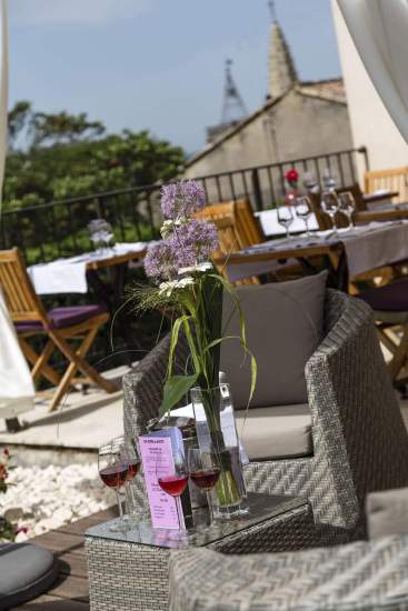 Le Clos de Pradines · Hôtel Spa Uzès, Pont du Gard (30) - terrasse